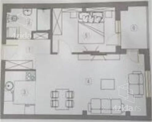 Dvosoban stan | 4zida