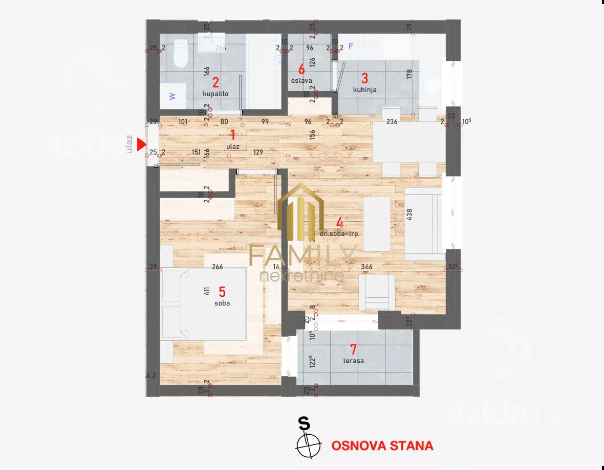 Dvosoban stan | 4zida