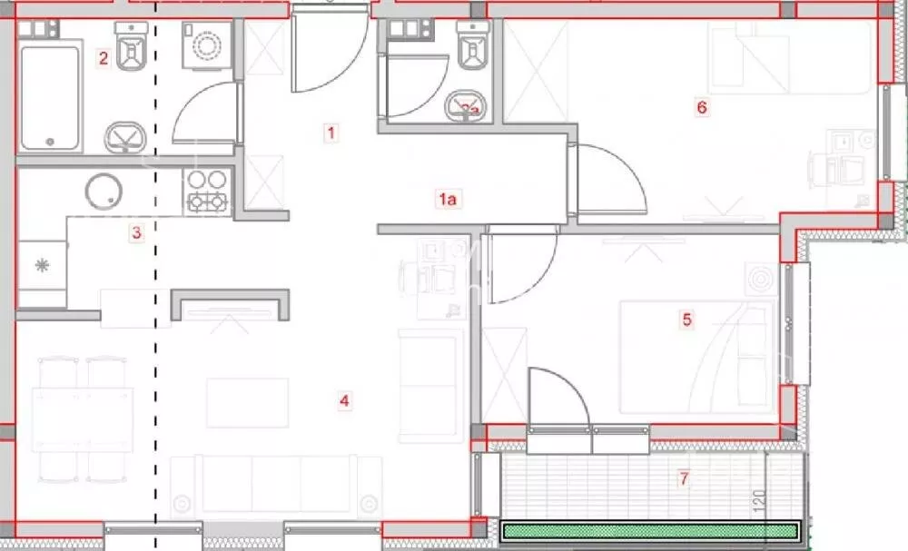 Trosoban stan | 4zida