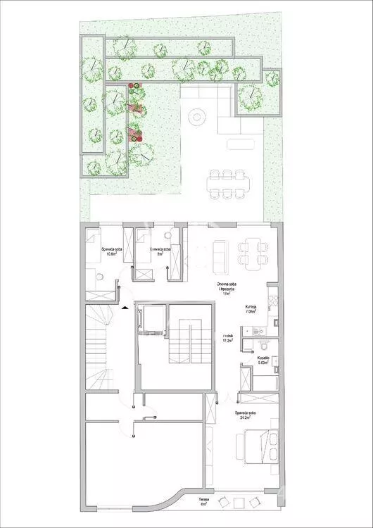 Troiposoban stan | 4zida