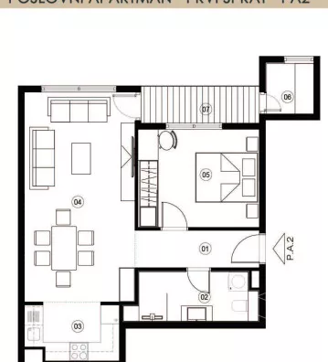 Dvosoban stan | 4zida