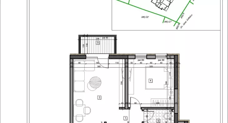 Jednosoban stan | 4zida