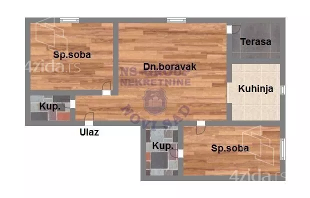 Dvoiposoban stan | 4zida