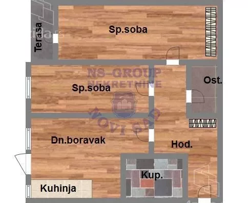 Trosoban stan | 4zida