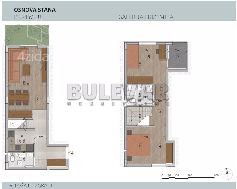 Trosoban stan | 4zida