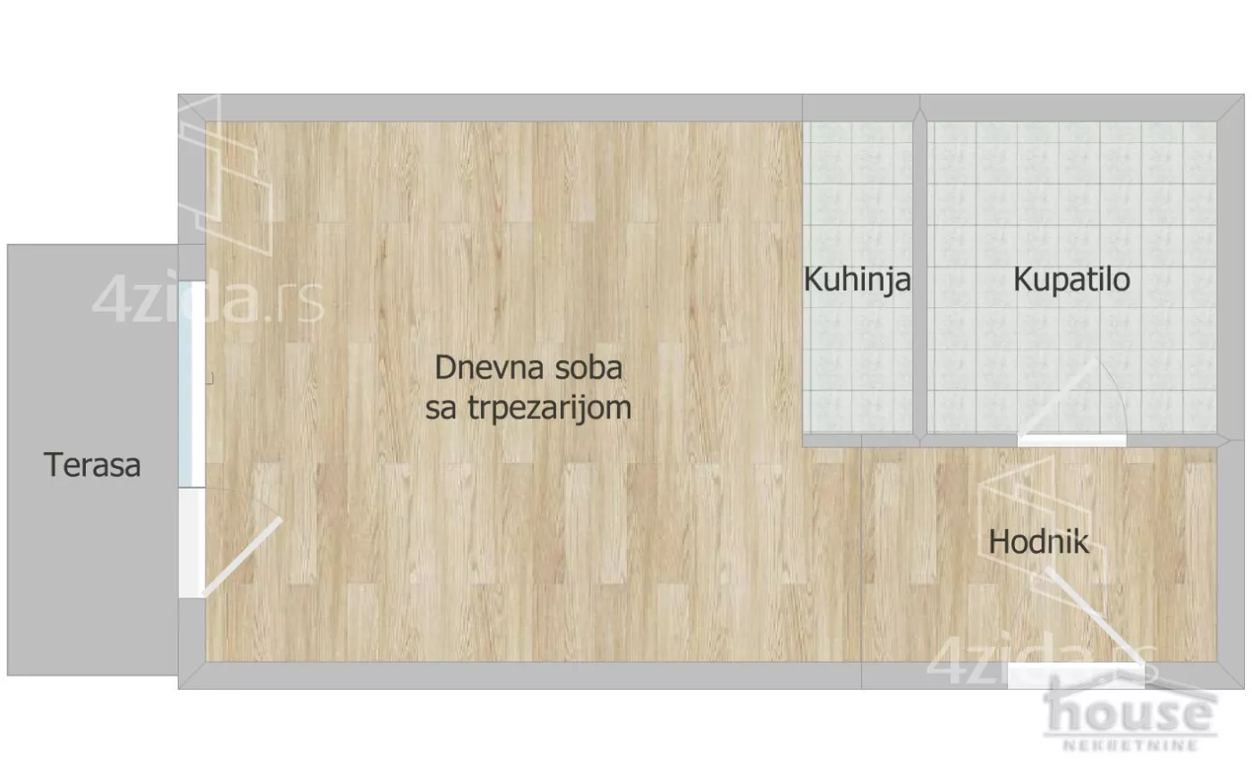 Garsonjera | 4zida