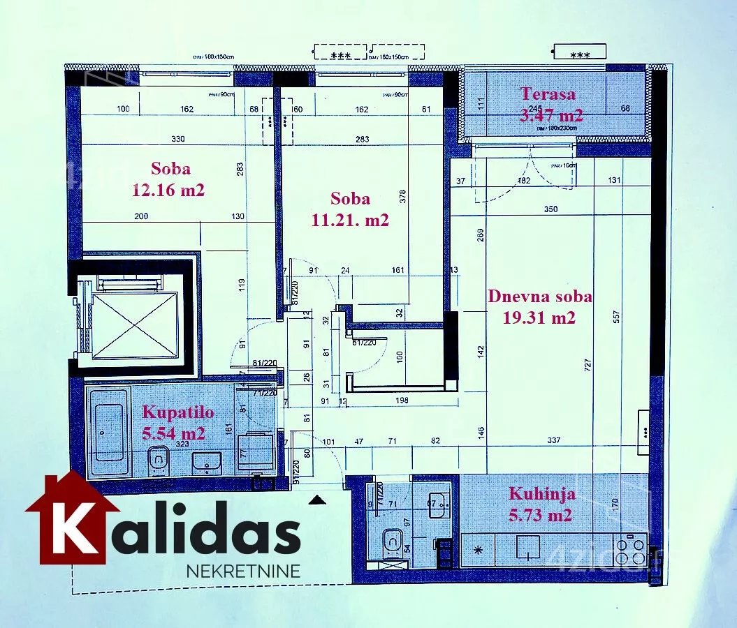 Trosoban stan | 4zida