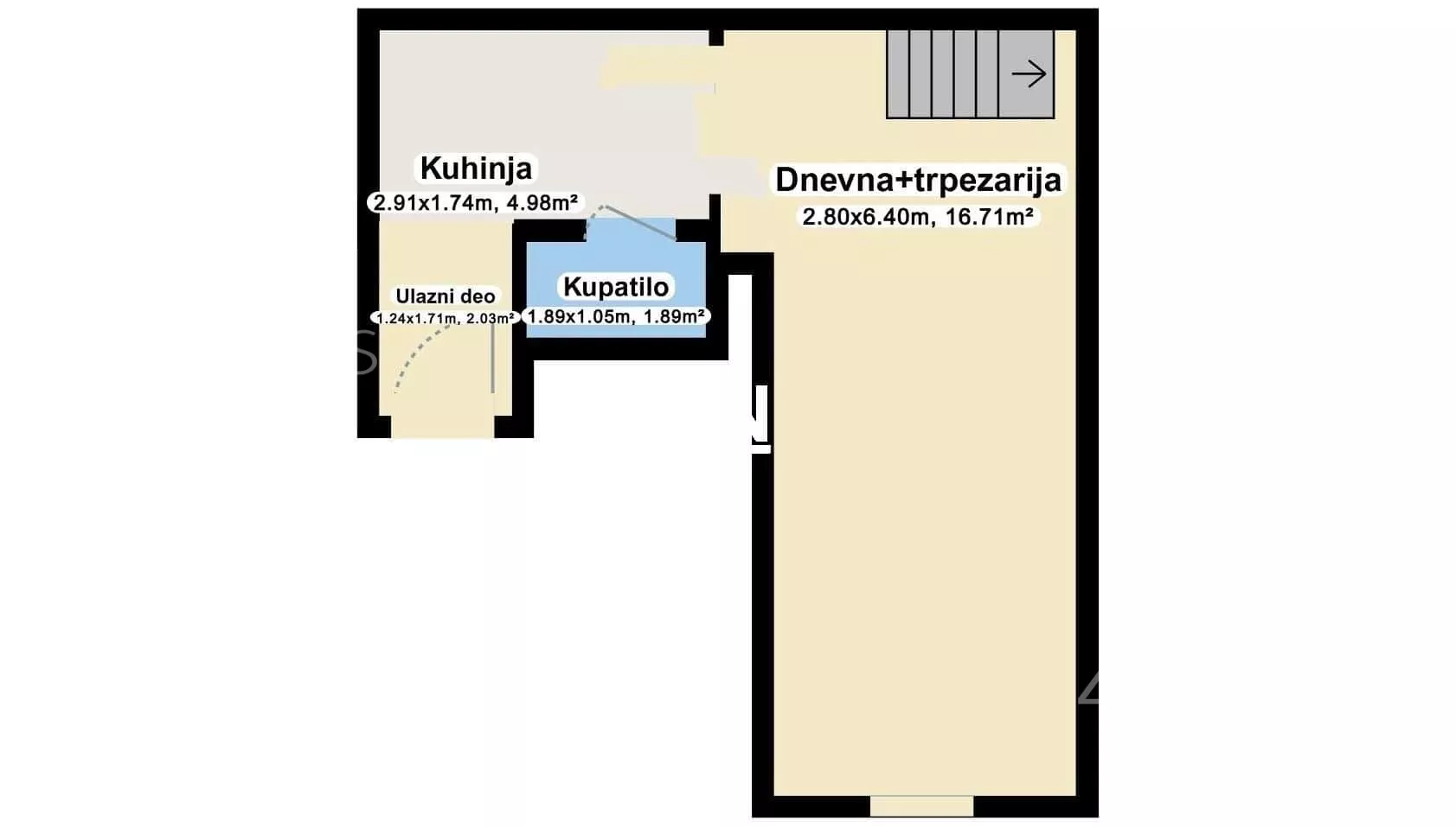 Dvosoban stan | 4zida