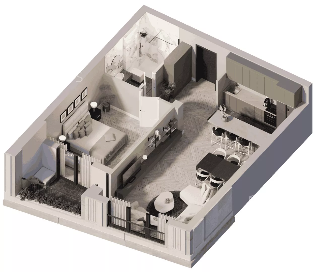 Dvosoban stan | 4zida