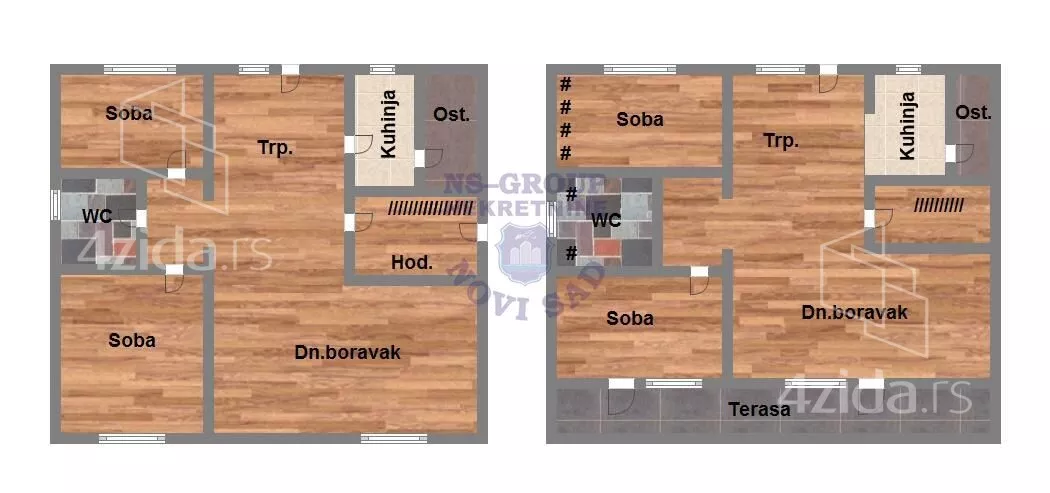3-etažna kuća | 4zida