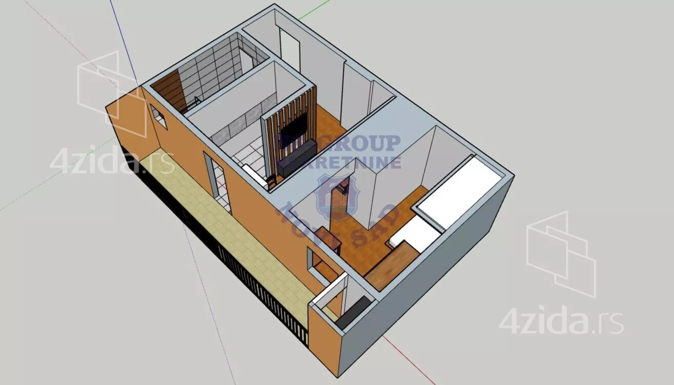 Dvosoban stan | 4zida