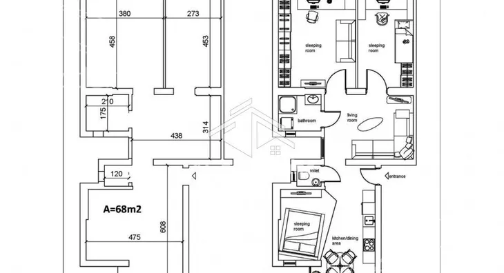 Troiposoban stan | 4zida