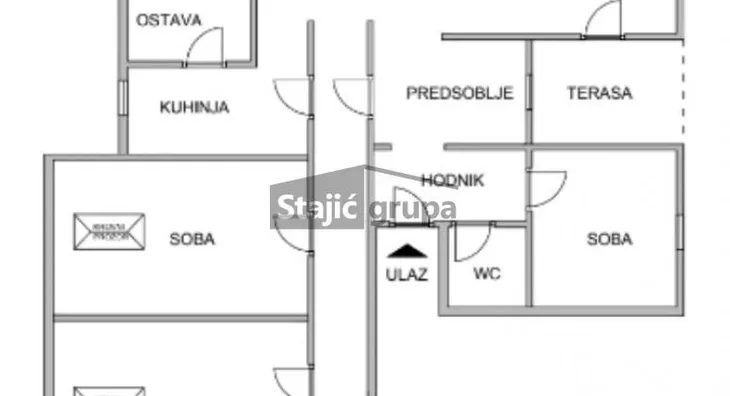 Troiposoban stan | 4zida