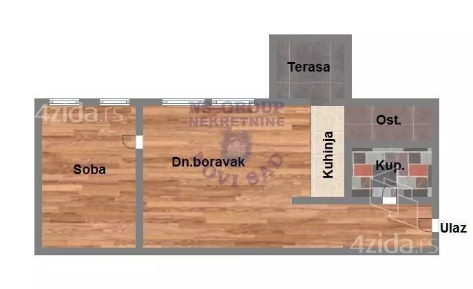 Dvosoban stan | 4zida