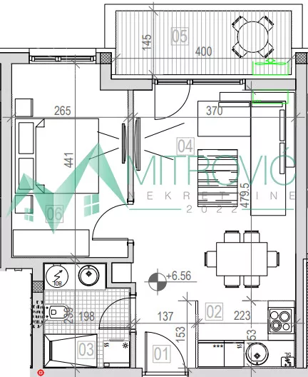 Dvosoban stan | 4zida