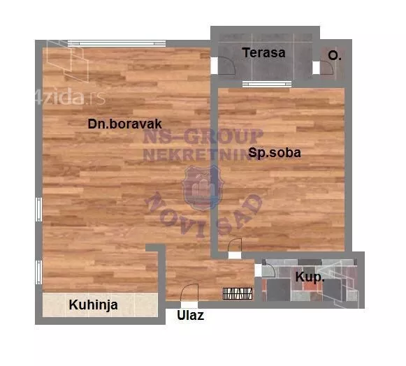 Dvosoban stan | 4zida