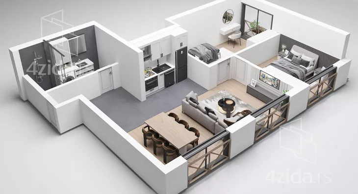 Turistički objekat | 4zida