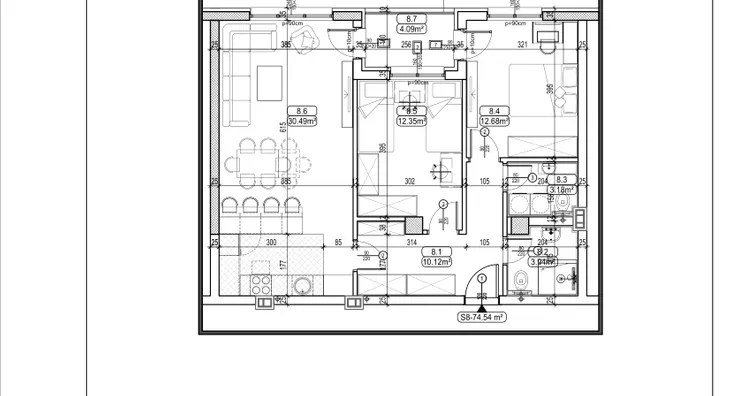 Trosoban stan | 4zida
