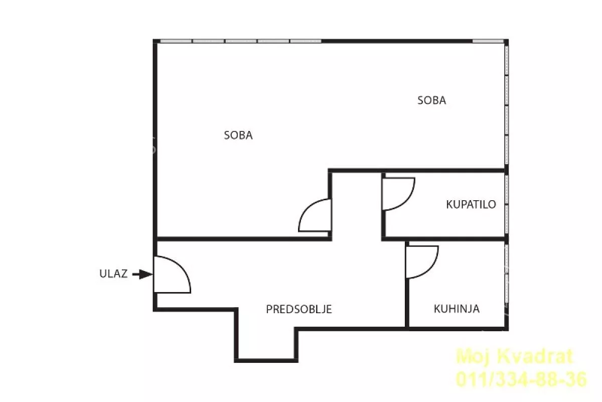 Dvosoban stan | 4zida