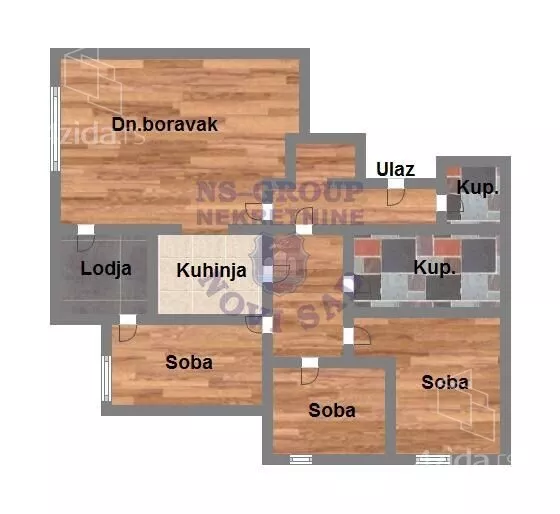 Troiposoban stan | 4zida