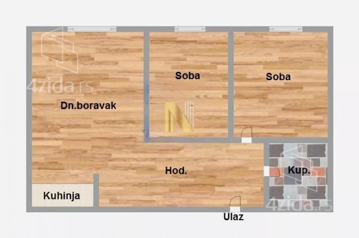 Dvoiposoban stan | 4zida