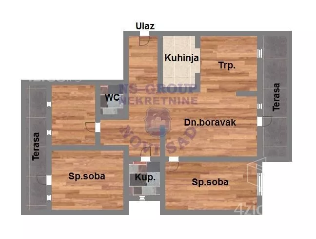 Četvorosoban stan | 4zida