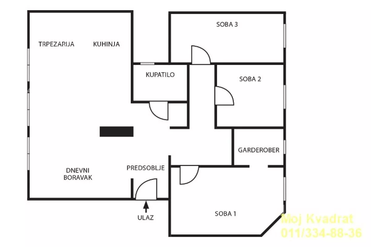 Troiposoban stan | 4zida