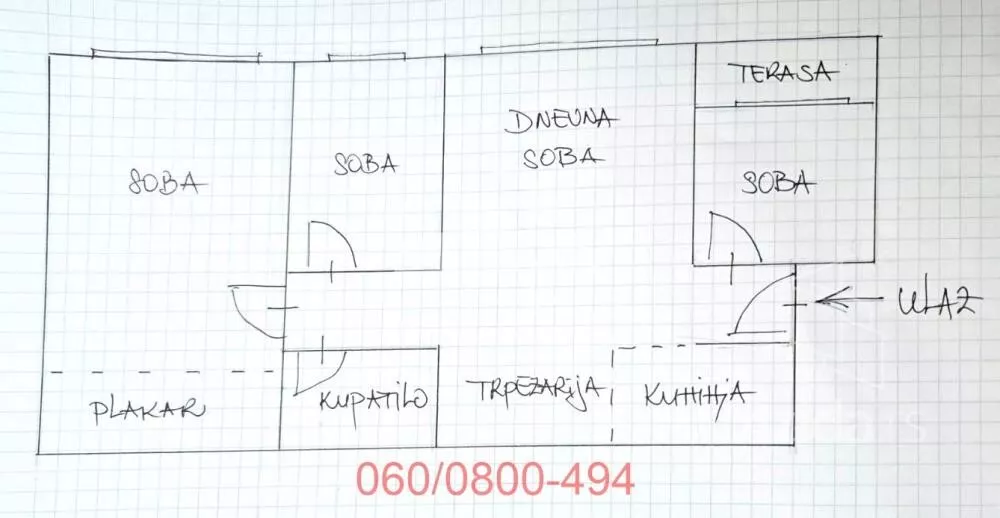 Troiposoban stan | 4zida