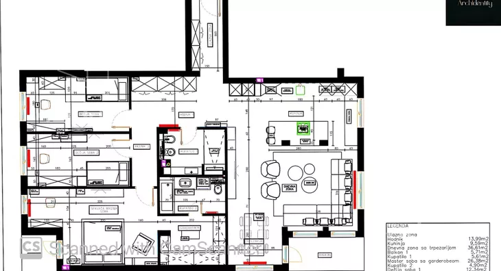 Četvoroiposoban stan | 4zida