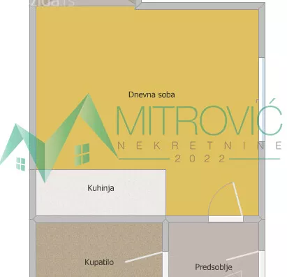 Jednosoban stan | 4zida