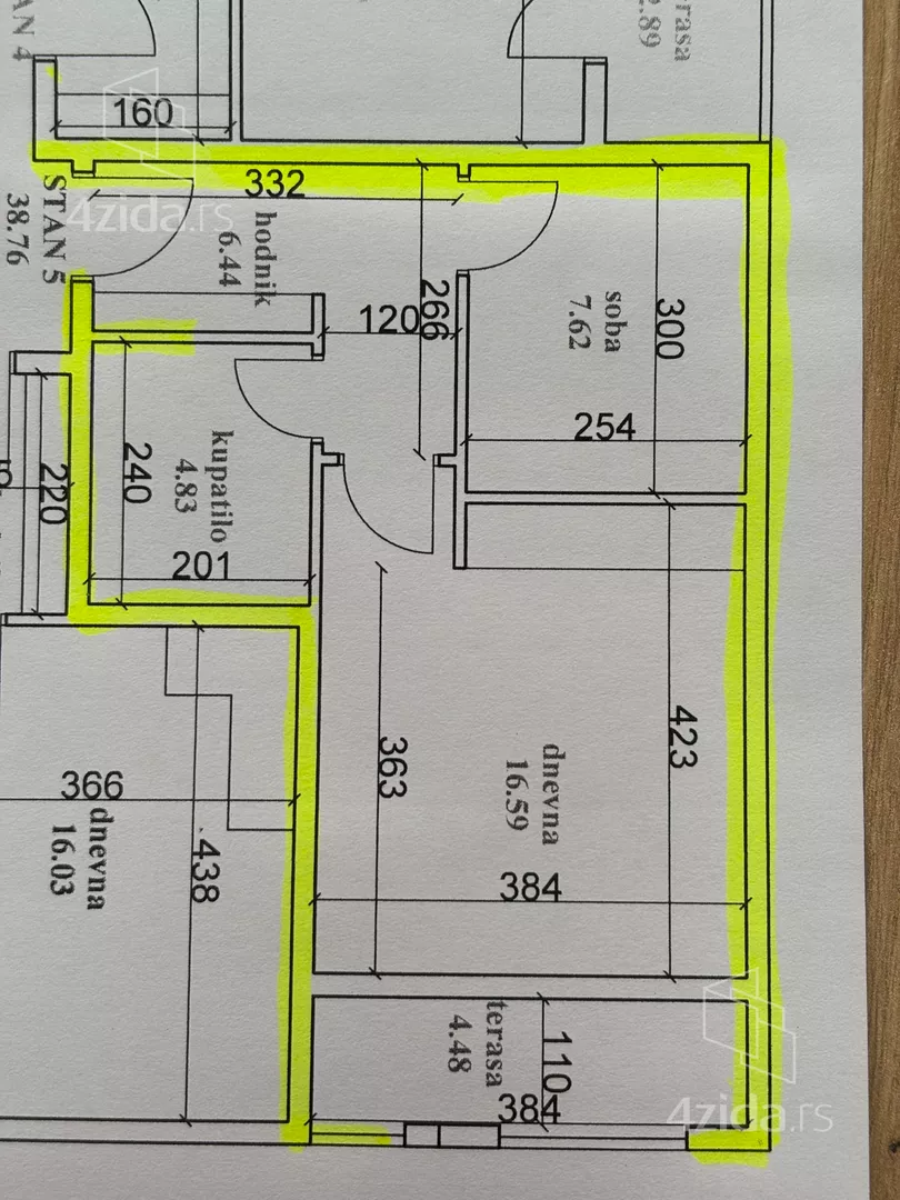 Jednosoban stan | 4zida