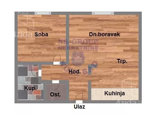 Dvosoban stan | 4zida