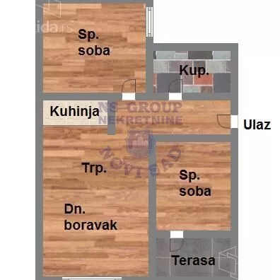 Trosoban stan | 4zida