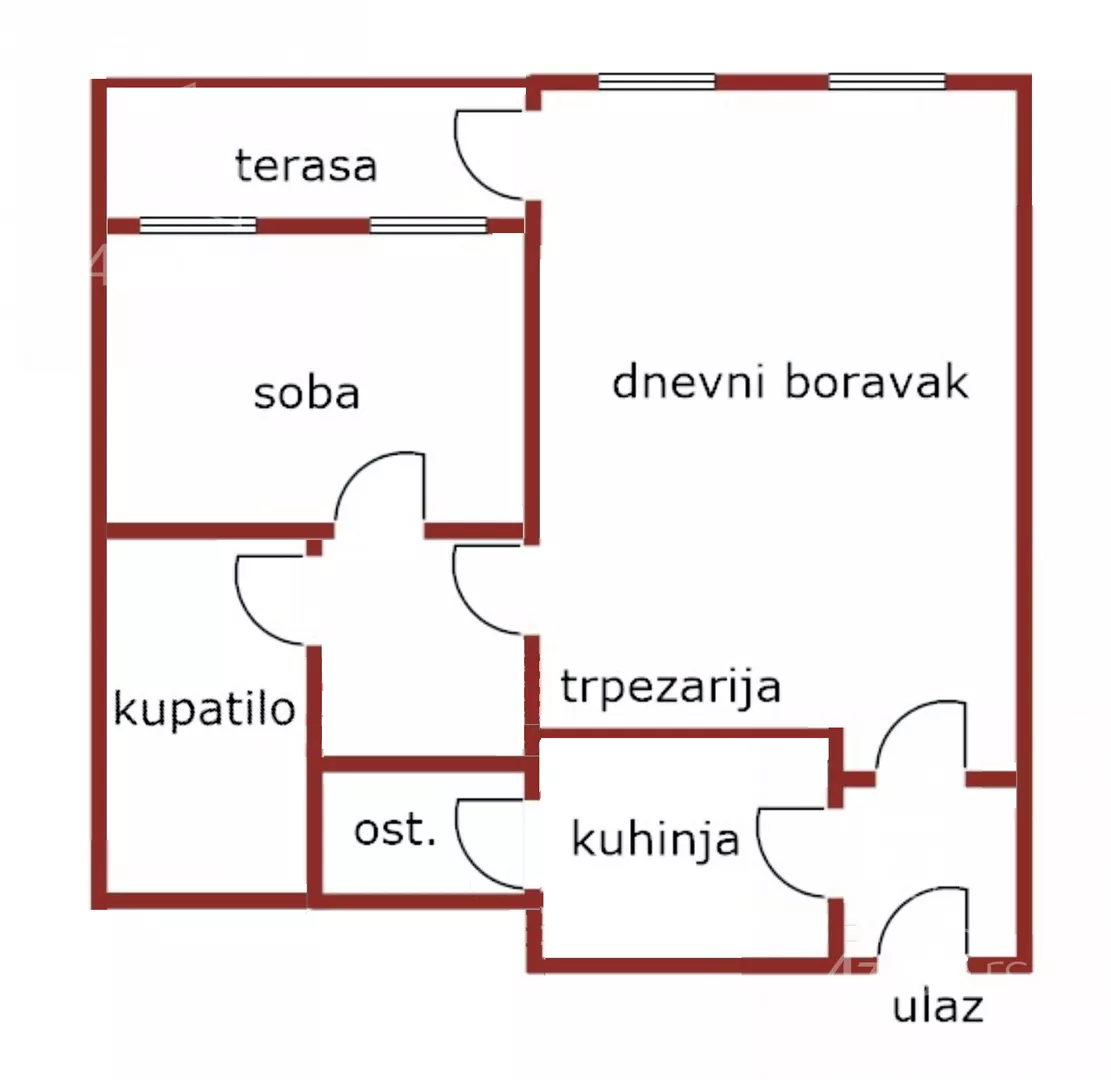 Dvosoban stan | 4zida