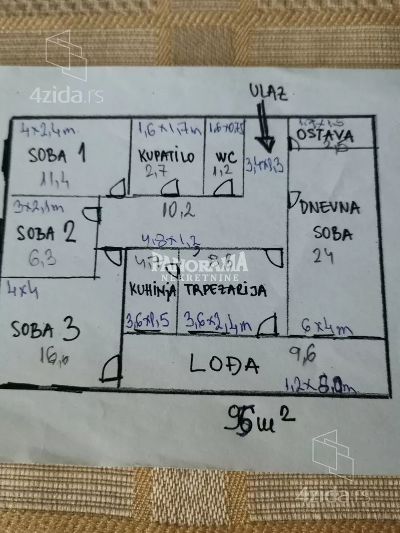 Troiposoban stan | 4zida