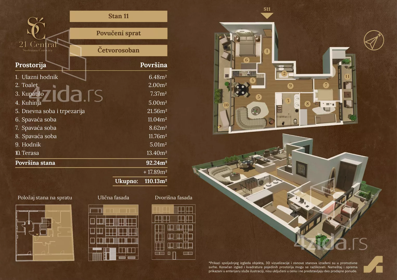 Četvorosoban stan | 4zida