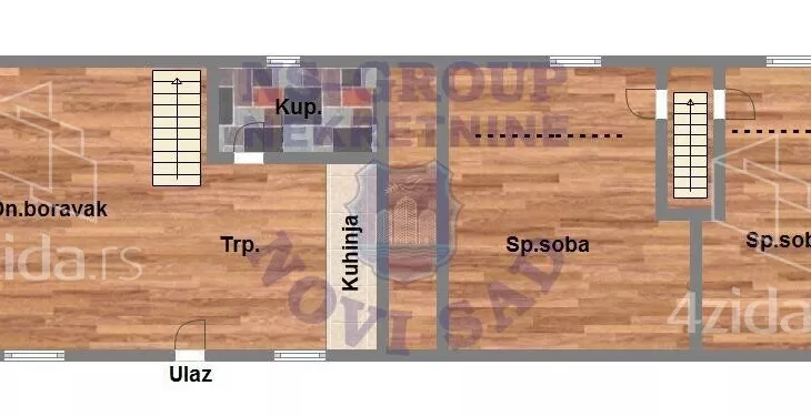 Dvoiposoban stan | 4zida