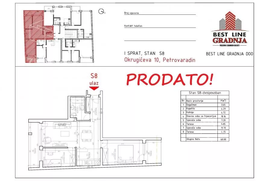 Dvoiposoban stan | 4zida