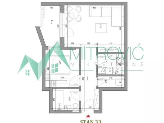 Dvosoban stan | 4zida