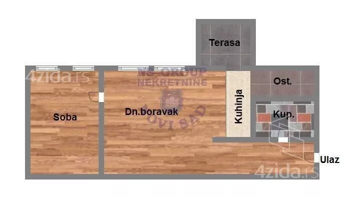 Dvosoban stan | 4zida