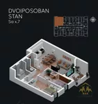 Dvoiposoban stan | 4zida