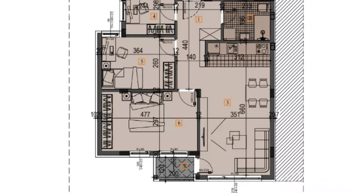 Troiposoban stan | 4zida