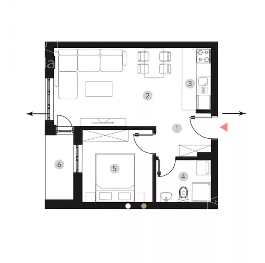 Dvosoban stan | 4zida