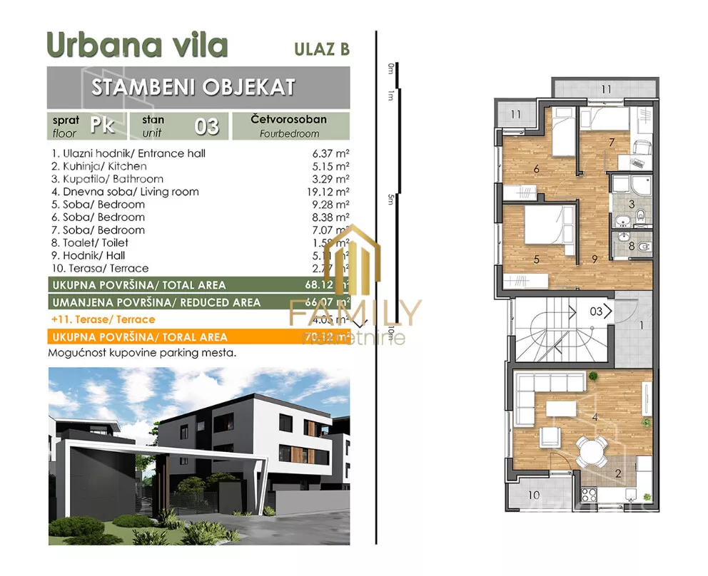 Četvorosoban stan | 4zida