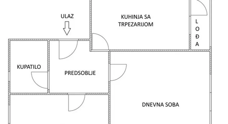 Dvosoban stan | 4zida
