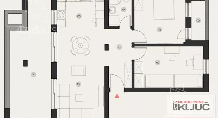 Trosoban stan | 4zida