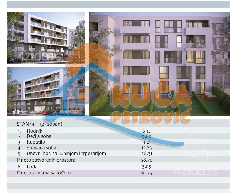 Dvoiposoban stan | 4zida