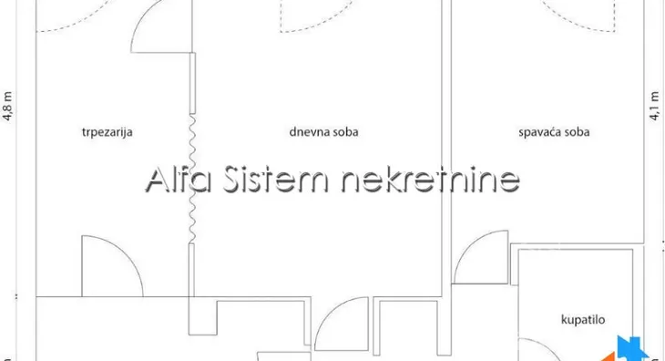 Dvosoban stan | 4zida