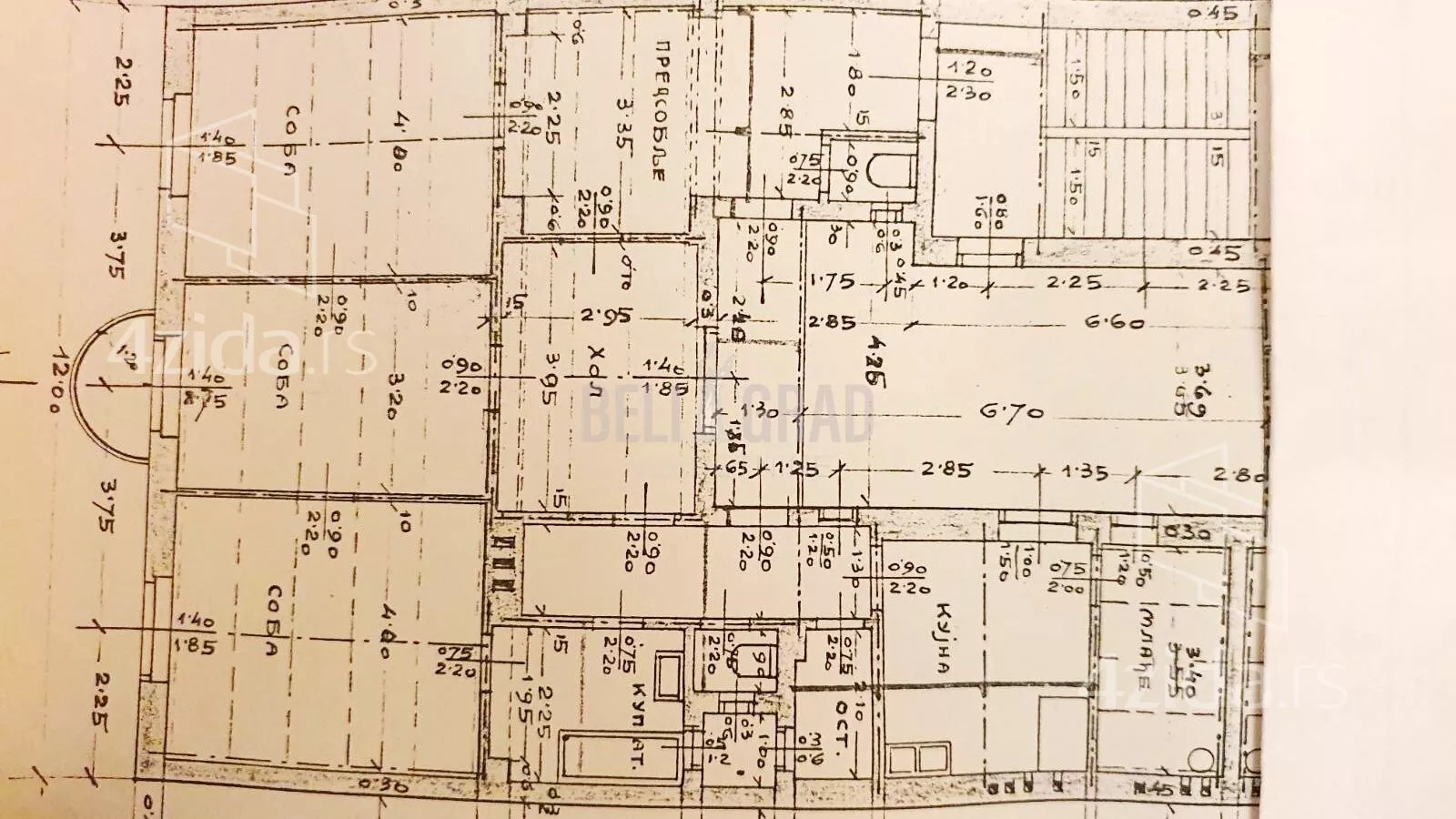 Četvoroiposoban stan | 4zida
