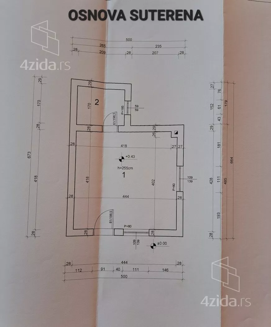 1-etažna kuća | 4zida